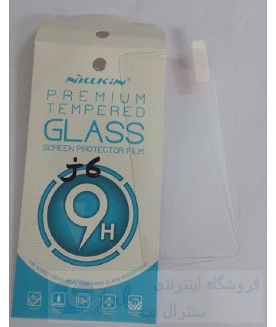محافظ صفحه ضدخش و ضدضربه شیشه ای (glass) گوشی سامسونگ مدل j6 جی 6 - (درجه یک - شفاف)
